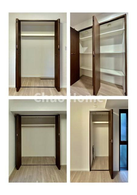 ダイアパレス八広花水木通りトリニティの収納|居室にはクローゼットを完備し、自由度の高い家具の配置が叶うシンプルな空間です。お子様の成長と必要になる子供部屋を与えるにはぴったりの間取りですね。