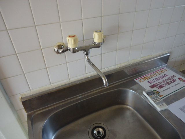 アメニティハイツ９１のキッチン|キッチン混合水栓
