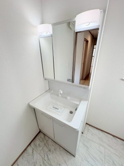 【独立洗面台】 | 狭山市入間川　新築分譲　西武新宿線『狭山市駅』バス12分　【御狩場小学区】