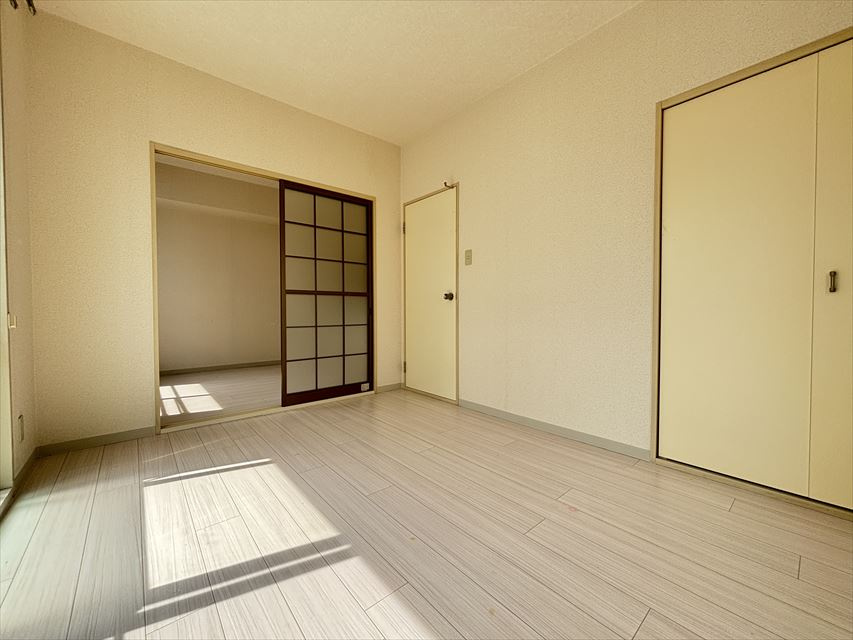 コーポマツノキ四番館の洋室|個人の部屋や寝室として使える洋室です