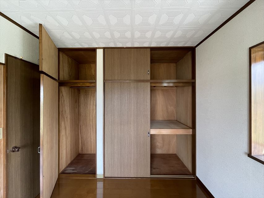 ツインルーフおもだかの収納|収納スペース豊富です