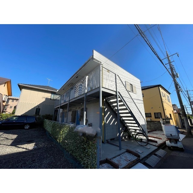 サンフラワーハイツの外観|外はこのようになっています