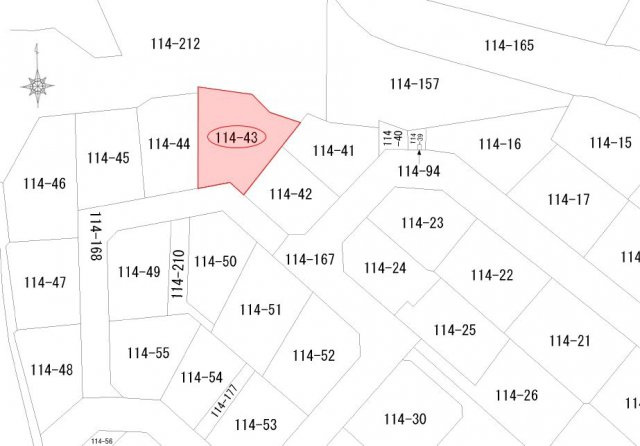 小鍋 土地の土地図|10/06 12:41