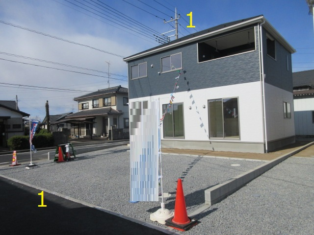 【仲介手数料無料】新築戸建　吉見町東野1-5-6（全3棟）の外観