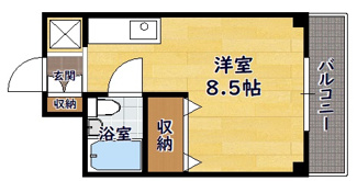 【間取り】 | グッドリバーマンションⅠ