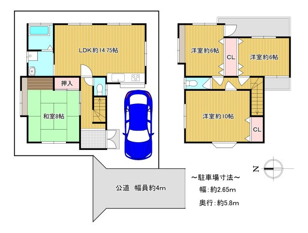 大和高田市有井の間取り