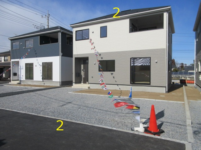 【仲介手数料無料】新築戸建　吉見町東野1-5-6（全3棟）の外観