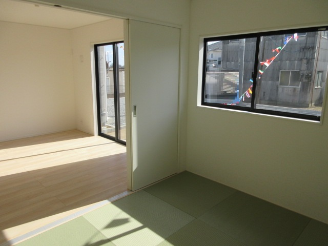 【仲介手数料無料】新築戸建　吉見町東野1-5-6（全3棟）の和室