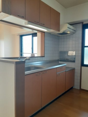 アプリコットガーデンのキッチン|キッチンです