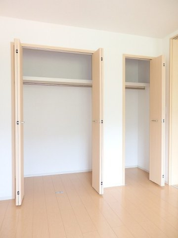 ソレイユ４番館の収納|たっぷりとした収納スペースです