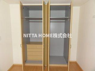 リベルテの収納|収納ケース付きのクローゼットも嬉しいです☆