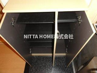 リベルテの玄関|シューズボックスも完備（*^_^*）