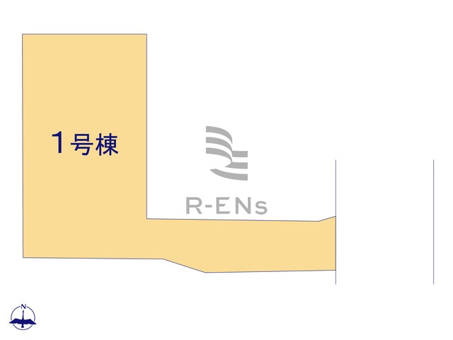 【区画図】 | 西東京市富士町１丁目　新築戸建て | 閑静な落ち着いた環境、限定1棟です