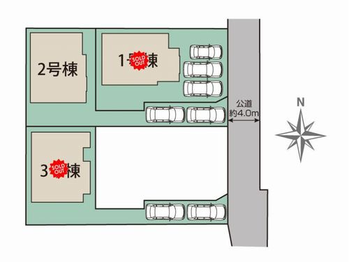 【間取り】 | 【仲介手数料０円】小田原市国府津　新築一戸建て　全4区画 | 2号棟　小田原市国府津　新築一戸建て　全4区画