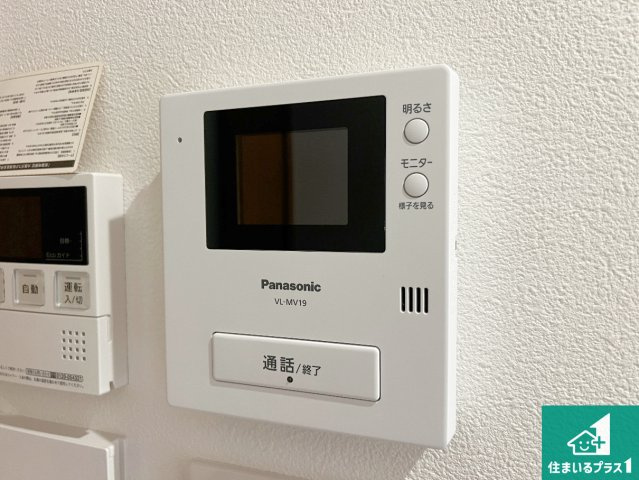 14(土)15(日)現地説明会　堺市南区深阪南　限定1邸の防犯設備|カラーモニターインターホン！声だけでなく来訪者の姿や顔がモニターで確認できるので、小さなお子様がいらっしゃるご家庭でも安心できます！