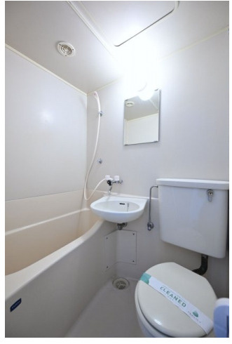 ネオハイシティ豪徳寺の洗面所