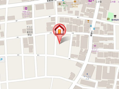 【地図】 | エルファーロ中野新橋