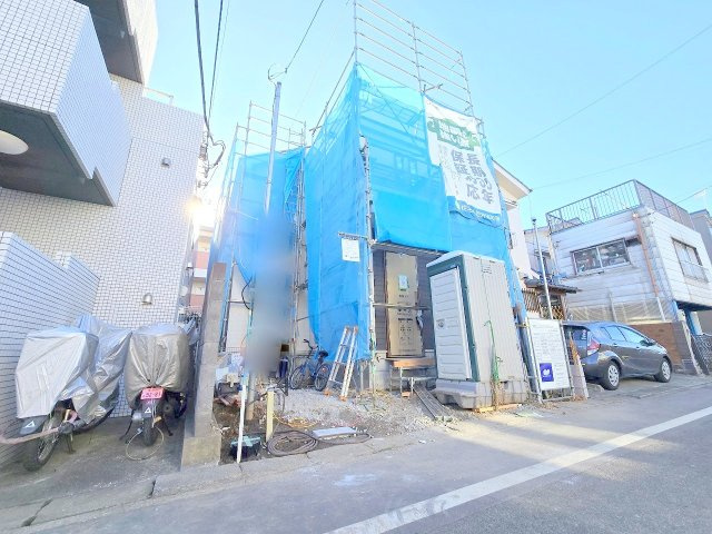 青梅市河辺町７丁目　全1棟の前面道路含む現地写真