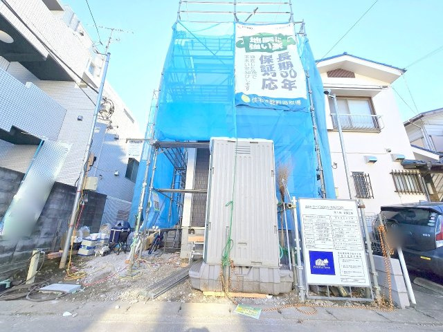 青梅市河辺町７丁目　全1棟の前面道路含む現地写真
