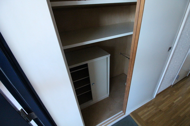 バードタウン8番館の収納|※別号室の写真です。現況優先となります。