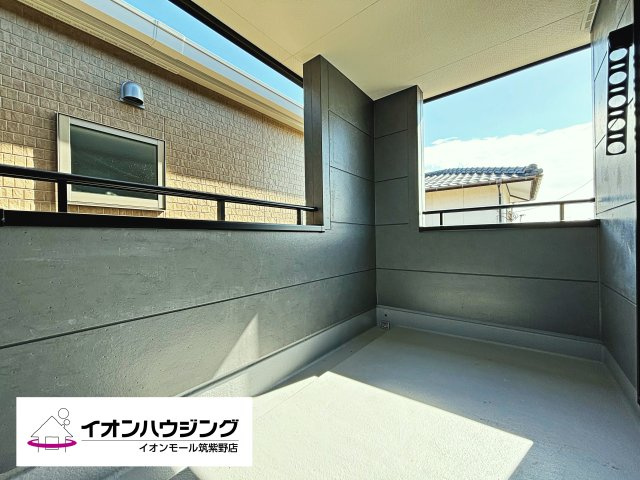 【バルコニー】小郡市寺福童第二　1号棟