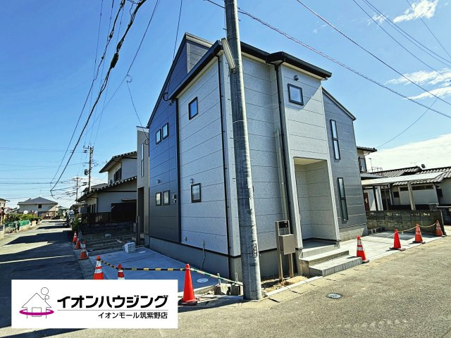 【前面道路含む現地写真】小郡市寺福童第二　1号棟