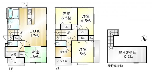 塩尻町　売中古住宅の間取り|06/02 11:12