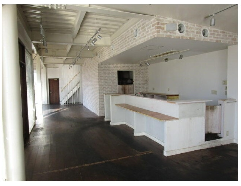 木津大次貸店舗事務所の内装