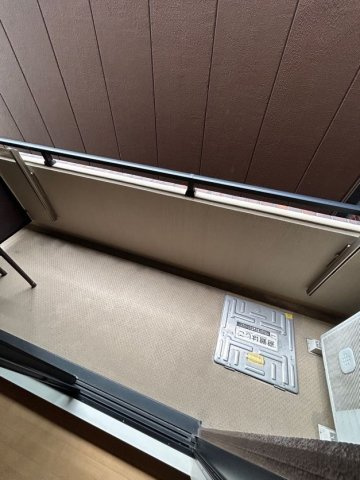 ロイヤル三ッ星Ⅱのバルコニー