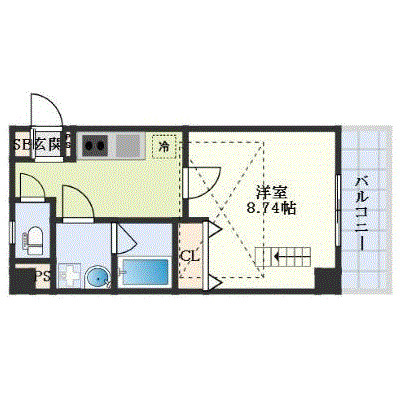 XSELL YAGAの間取り