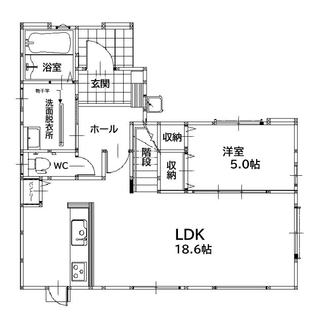 【間取り】の画像