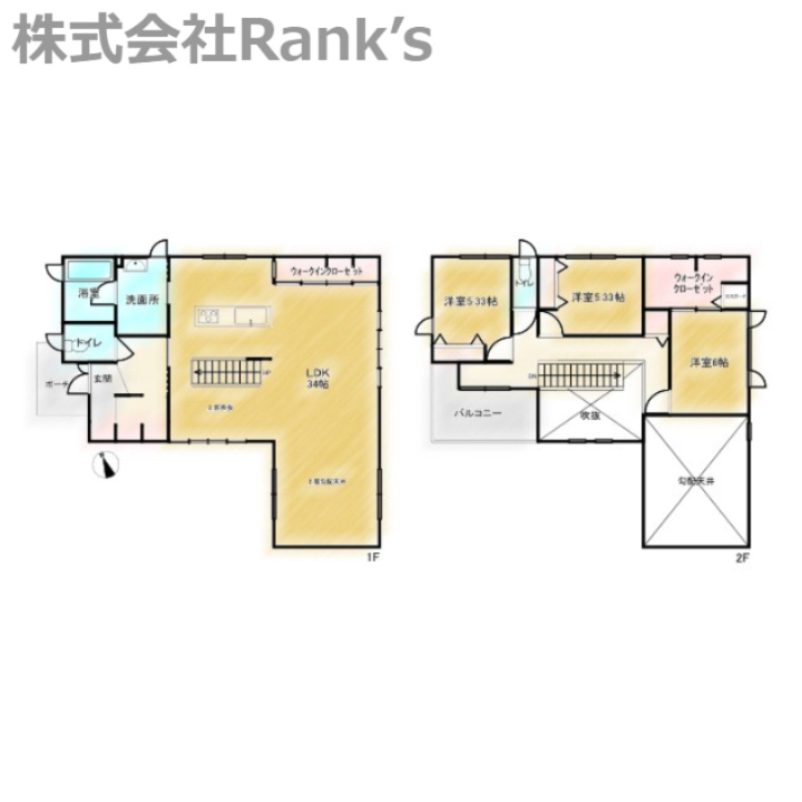 明石市大久保町茜3丁目の間取り|間取り図はこちら♪
