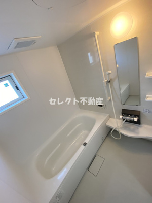 【浴室】 | ライジングサン西宮 A棟 | 【ライジングサン西宮 A棟】ライジングサン西宮A棟102 追い焚き付一坪風呂