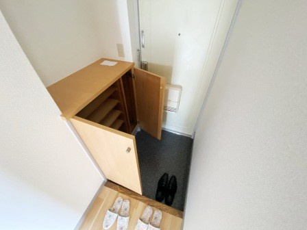 ベルメゾンツチヤの玄関|ゆったりとした玄関です