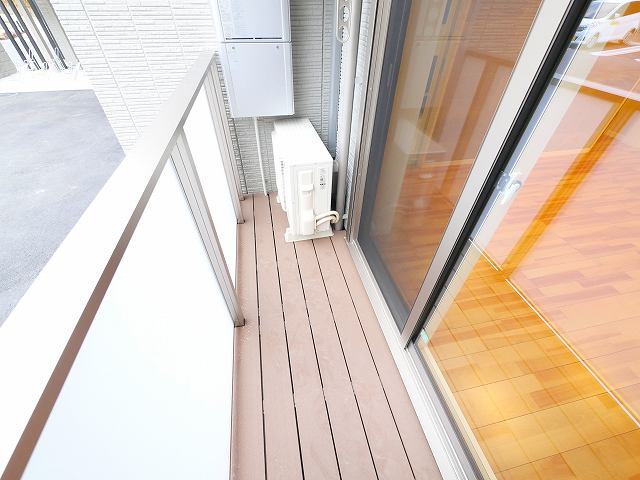 コティマヒルズ生駒のバルコニー