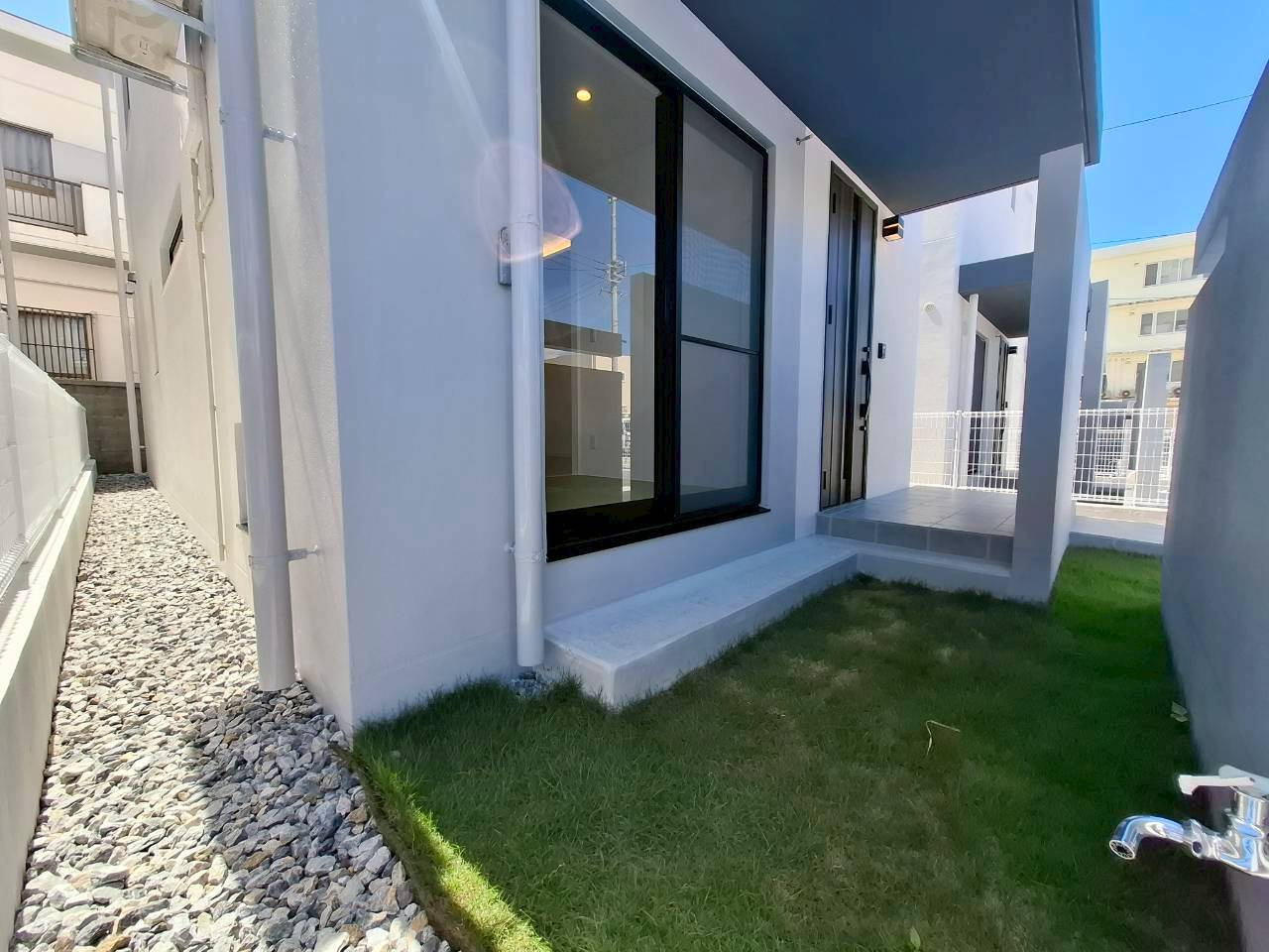 クローバーエース嘉手納屋良Ⅱ　4号棟の外観：施工例|※未完成物件の為、同建築会社施工参考写真となります。