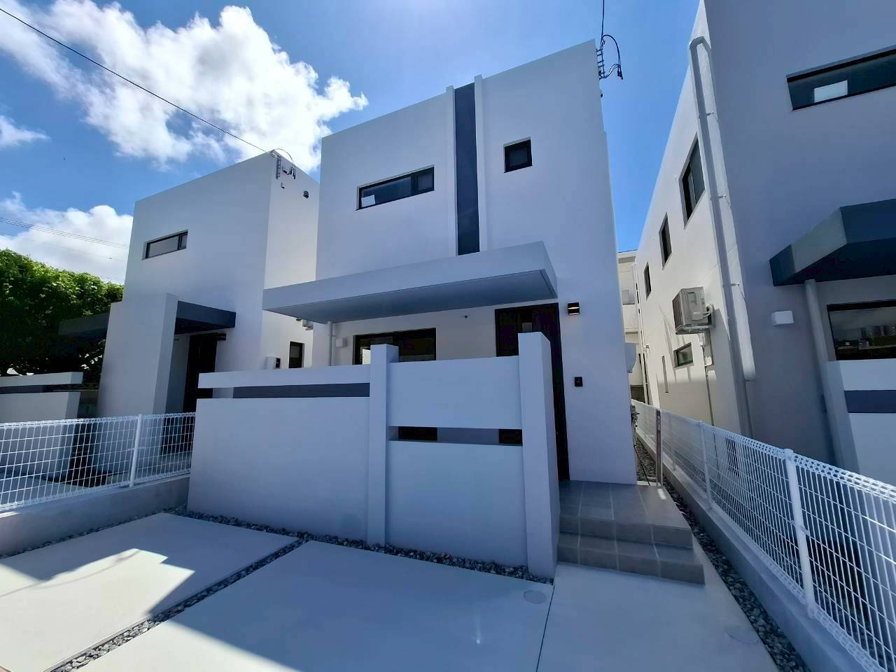 クローバーエース嘉手納屋良Ⅱ　4号棟の外観：施工例|※未完成物件の為、同建築会社施工参考写真となります。