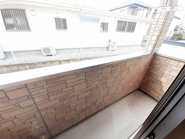 ディアコートＢＯのバルコニー