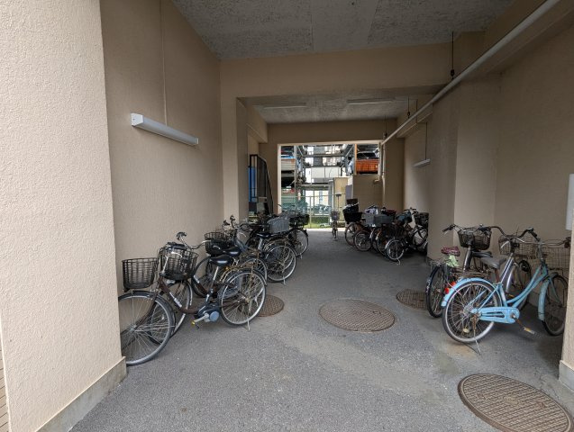 ライオンズマンション扇橋の駐輪場