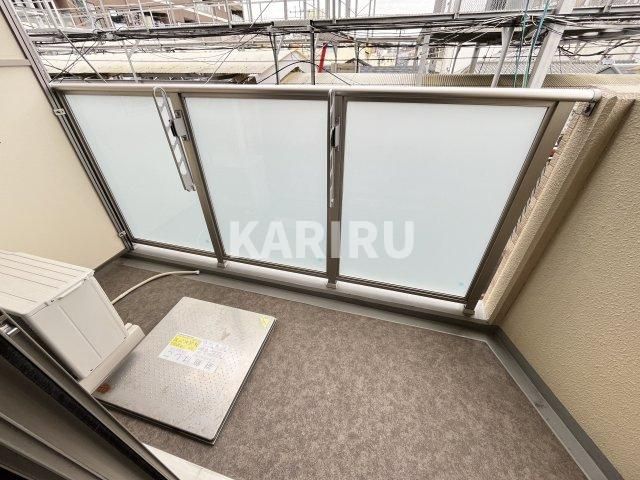 GOTTS大今里のバルコニー