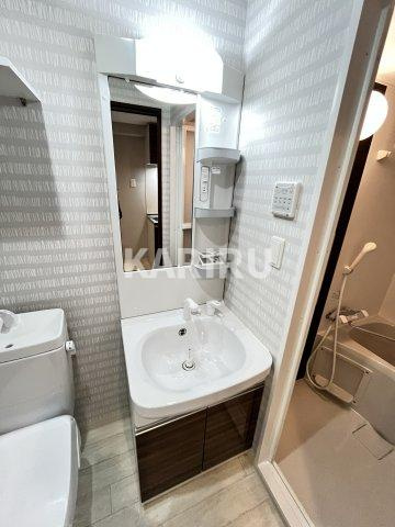 GOTTS大今里の洗面所