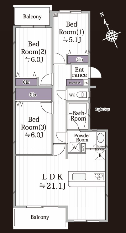 勝田台パークホームズ弐番館