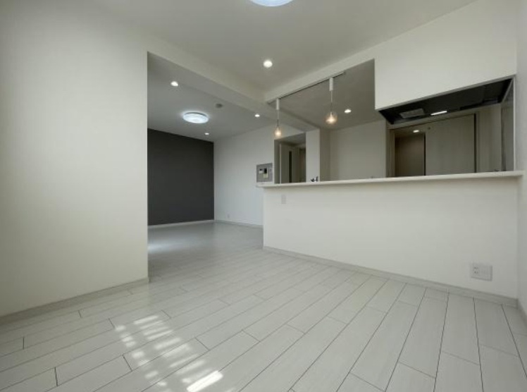 勝田台パークホームズ弐番館の居間・リビング|リビングです