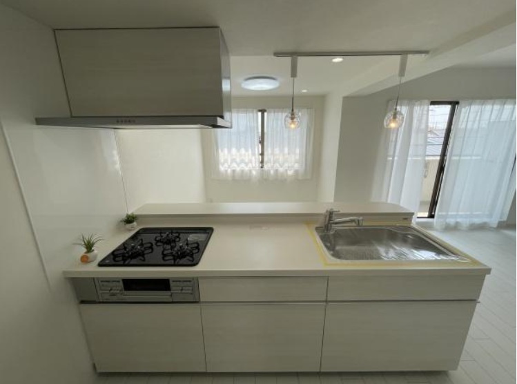 勝田台パークホームズ弐番館のキッチン|お料理しやすいキッチンです