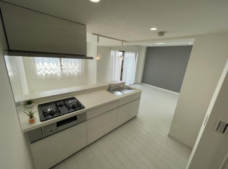 勝田台パークホームズ弐番館のキッチン|きれいなキッチンです