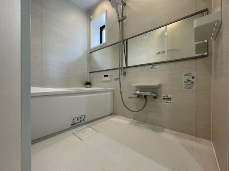 勝田台パークホームズ弐番館の浴室|ゆったり過ごせるお風呂です