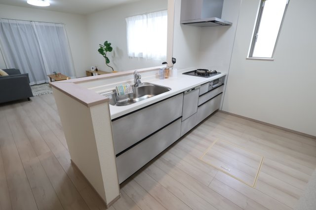 《仲介手数料無料》北区吉野町２丁目191-14新築一戸建てハートフルタウンのキッチン