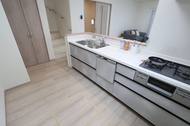《仲介手数料無料》北区吉野町２丁目191-14新築一戸建てハートフルタウンのキッチン