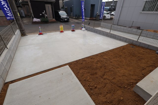 《仲介手数料無料》北区吉野町２丁目191-14新築一戸建てハートフルタウンの駐車場