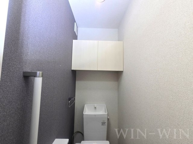 エアリー若松 Ⅲのトイレ|イメージ（同施工会社同一モデルの写真です）